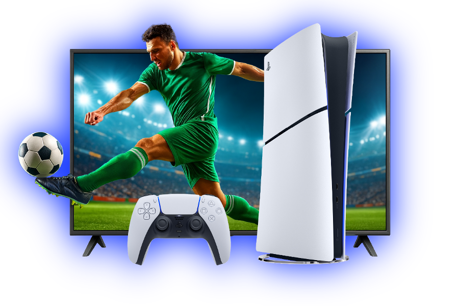 PS5 konzol, FC26 játékkal és egy SONY K-55S35 Bravia 3 Direct LED 4K Ultra HD 139 cm-es képátlójú TV -vel!